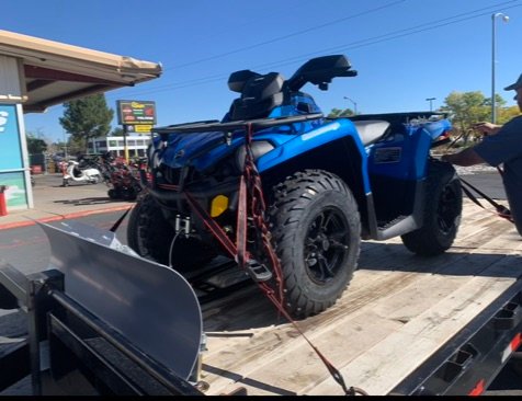 Sheriff's deputies are looking for this stolen ATV. The theft took place near Hudson Jan. 15.